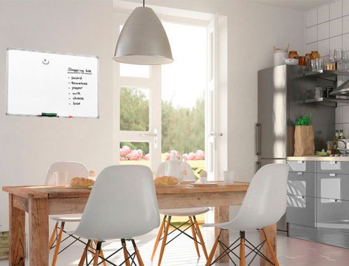 Quadro em melamina q-connect c/caixilho em aluminio 60 x 40 cm , Q-connect , 26362 , 5705831041523